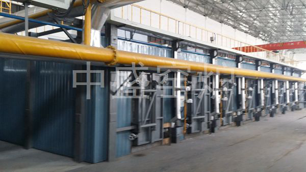 哈爾濱電碳廠-32室環(huán)式焙燒爐